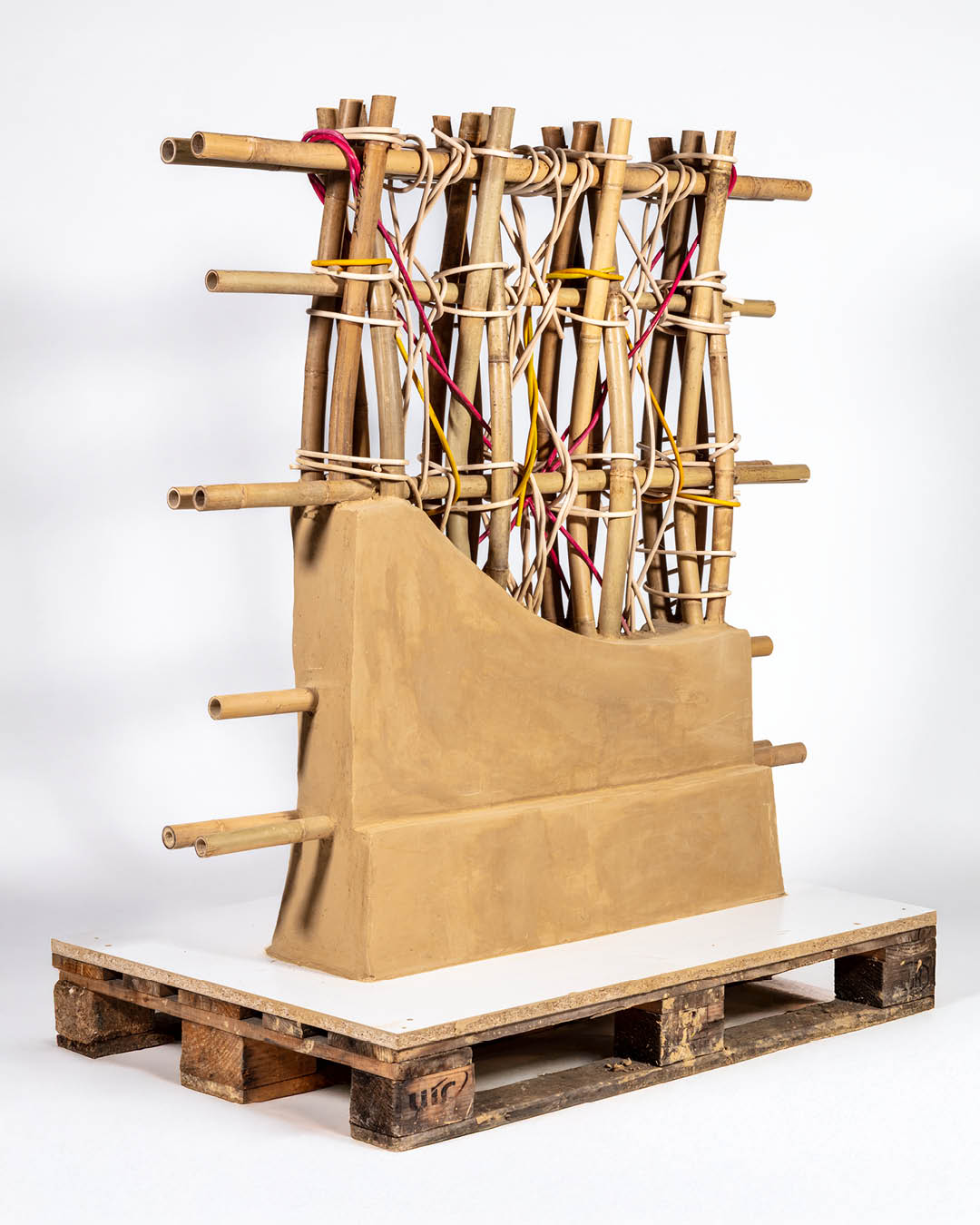 We are excited to launch a new research line for the Professorship!
With much of future global construction happening in growth regions, Africa presents immense potential for innovative and sustainable building methods.
Last semester, we initiated a long-term international engagement with our MSc Studio Common Futures, exploring how African vernacular architecture can be upscaled for multi-storey housing.
Students engaged with experts on vernacular architecture, material cycles, and local economies, gaining insights into diverse construction traditions. Through ongoing collaboration with local partners, they developed experimental circular construction concepts, assessing their feasibility for rapid implementation and long-term sustainable impact.
These concepts were explored through experimental prototypes and digital workflows, evaluating design potential, material availability, local production, and economic integration.
Images 1-3: BambooBend
Silas Schmidt, Alexander Pfleiderer, Eva Kasbauer, Lea Wolf
Inspired by wattle and daub techniques, BambooBend reimagines structures using pre-bent bamboo and rattan connections. This modular system supports sustainable multi-storey housing while fostering reforestation and local craftsmanship.
Images 4-6: Clastics
Alina Sophie Behrend, Niclas Zumholte, Julien Fünfgeld
Clastics fuses recycled plastic waste with earth to create durable, low-cost housing. Designed for self-building and refugee settlements, it reduces landfills and improves living conditions.
Images 7-9: Bagasse Brick
Ran Cheng, Sophie Weiss, Wanxin Liu
Bagasse Brick transforms sugarcane byproducts into interlocking bricks for affordable construction, reducing CO₂ emissions and expanding the sugar industry’s value chain while generating jobs.
@kitarchitektur
#SustainableConstruction #CircularEconomy #VernacularArchitecture #CommonFutures #Innovation #DigitalFabrication #greenbuilding #DigitalCircularConstruction #Bamboo #Earth